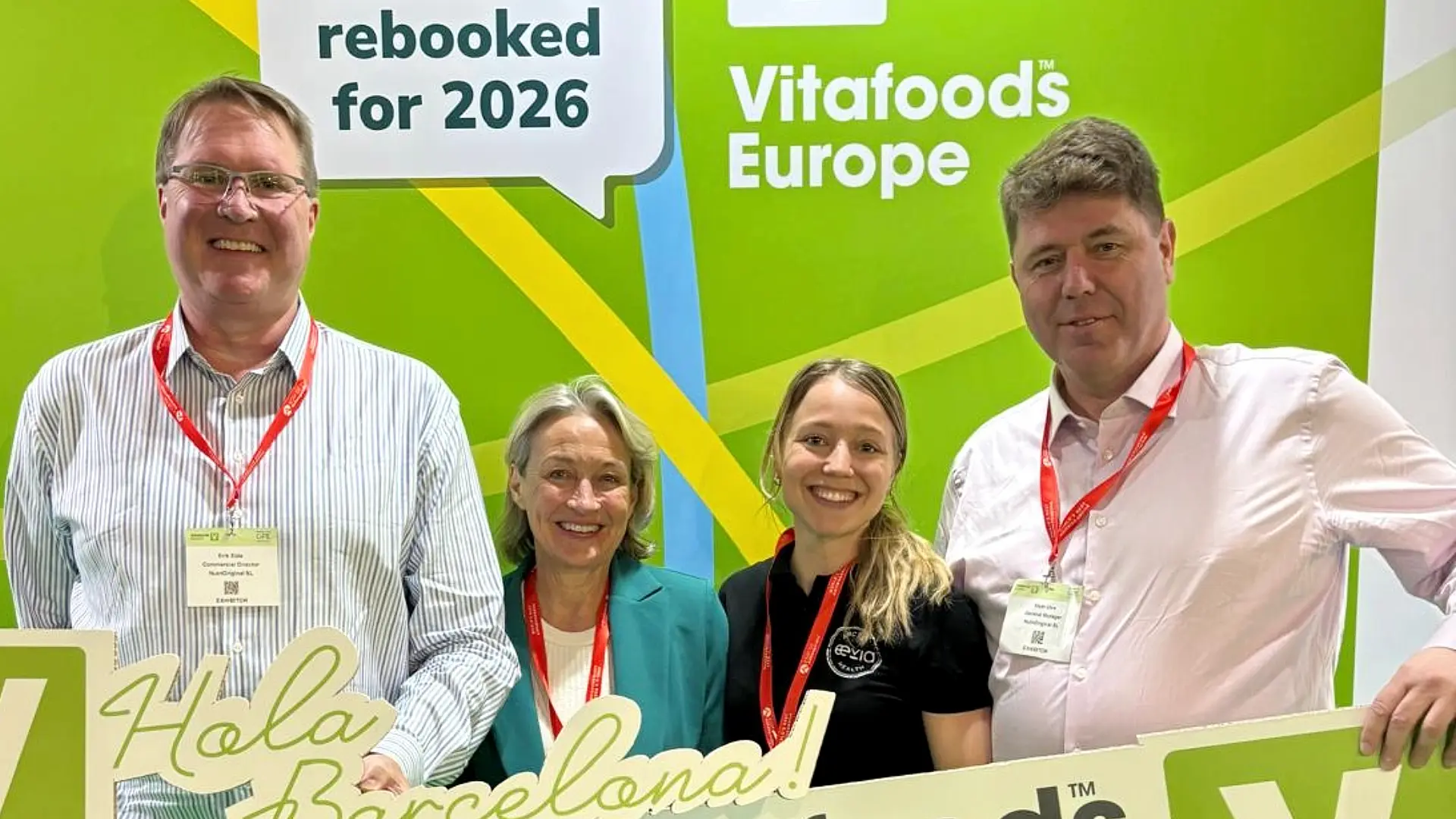 Successful Vitafoods Tradeshow and Product Launch